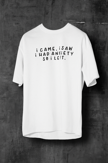 "ANXIETY" (UNISEX) OVERSIZE T-SHIRT