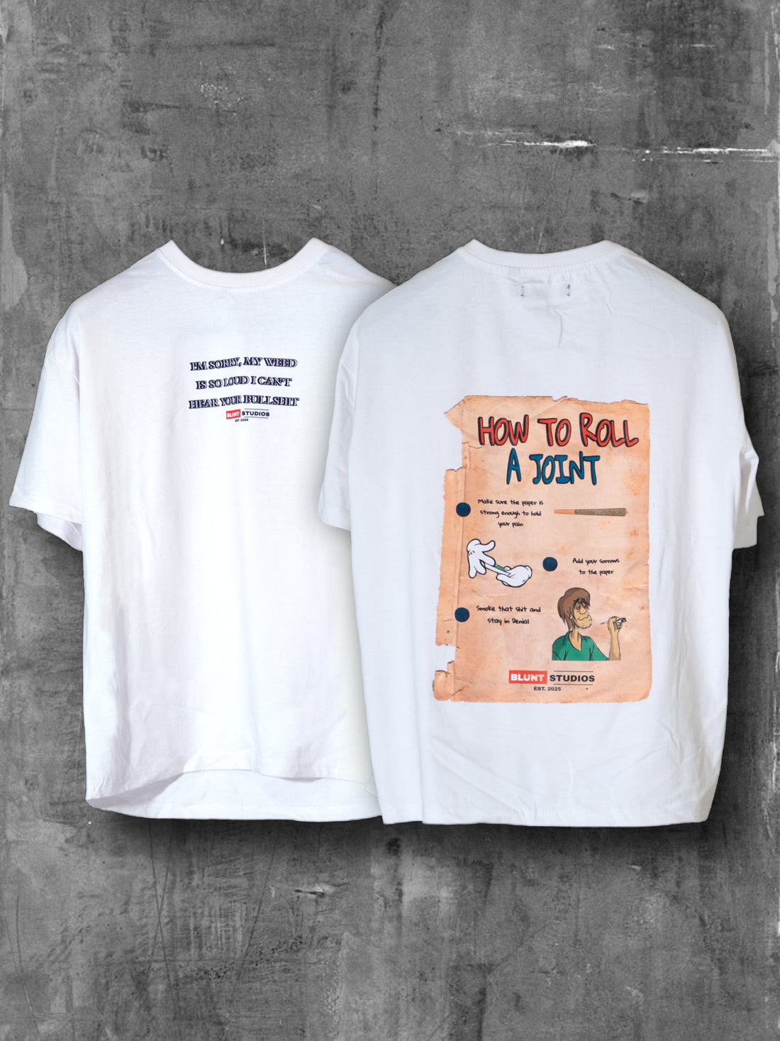 "BULLSHIT" (UNISEX) OVERSIZE T-SHIRT