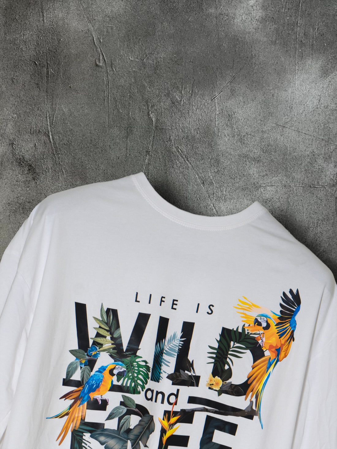 "WILD AND FREE" (UNISEX) OVERSIZE T-SHIRT