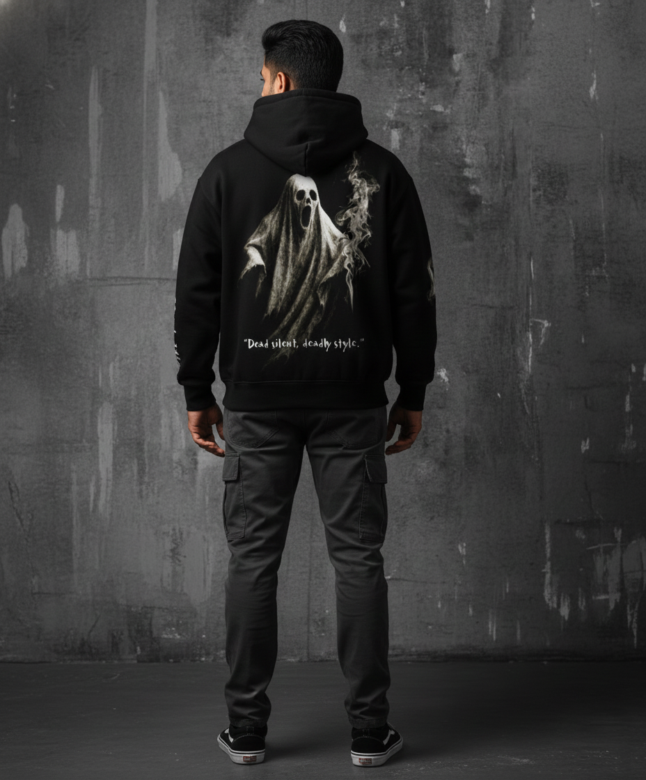 The "Dead Silent" Phantom Hoodie